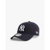New Era Mens Navy 9forty New York Yankees Cotton-twill Cap In Navy