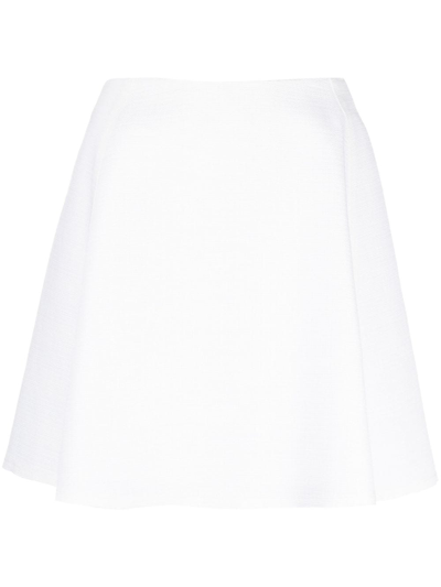 Genny High-waist A-line Skirt In 白色