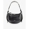 ISABEL MARANT OSKAN MOON LEATHER CROSS-BODY BAG