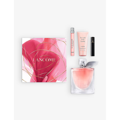 Lancôme Lancome La Vie Est Belle Eau De Parfum Mix Gift Set In White