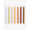 Hay Rainbow Gradient Wax Candles Pack Of Seven
