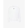 Loewe Oversized Long Sleeve T-shirt In White
