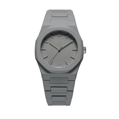 D1 Milano Watch Polycarbon 37 Mm In Grey