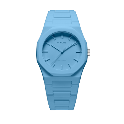 D1 Milano Watch Polycarbon 37 Mm In Blue