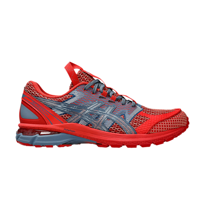 Pre-owned Asics Kiko Kostadinov X Us4-s Gel Terrain 'classic Red Wood Crepe'