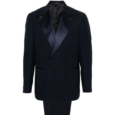 Canali Suits In Blue