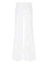 Frame Flared Jeans In White