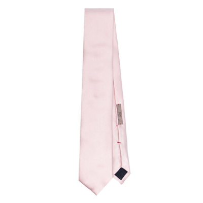 Lady Anne Satin Silk Tie In Pink