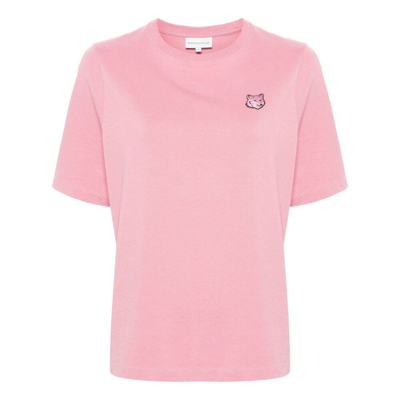 Maison Kitsuné T-shirts In Pink
