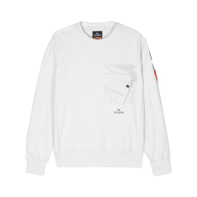 Parajumpers Sweatshirts In White