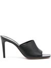 Paris Texas 95mm Leather Sandals In Black