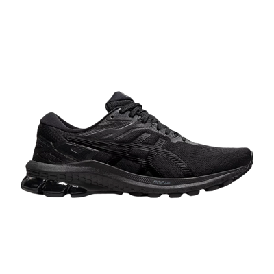 Pre-owned Asics Wmns Gt 1000 10 Wide 'black'