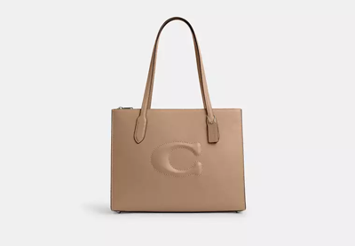 Coach Outlet Nina Tote In Beige