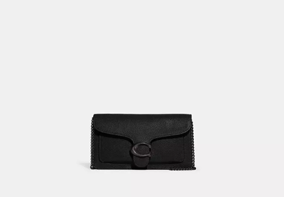 Coach Outlet Tabby Chain Clutch In Black