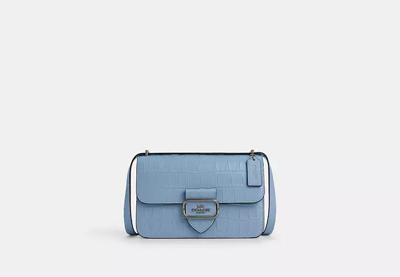 Coach Outlet Large Morgan Square Crossbody In Blue