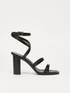 MAX MARA SMOOTH LEATHER SANDALS