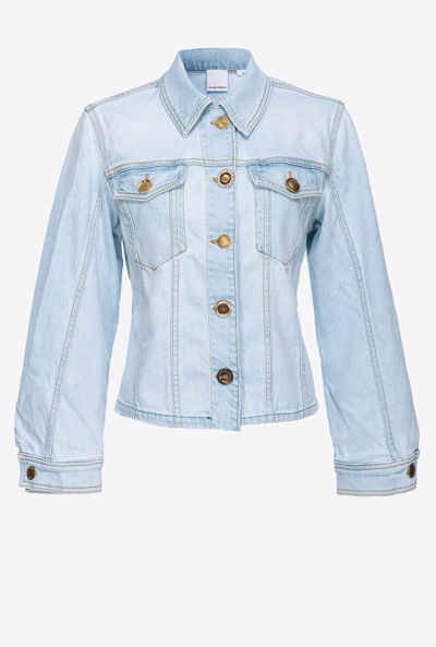 PINKO BABY BLUE DENIM JACKET