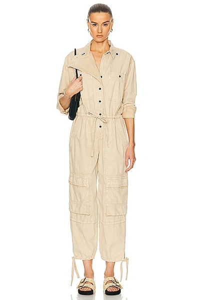 Isabel Marant Étoile Idany Jumpsuit In Sand