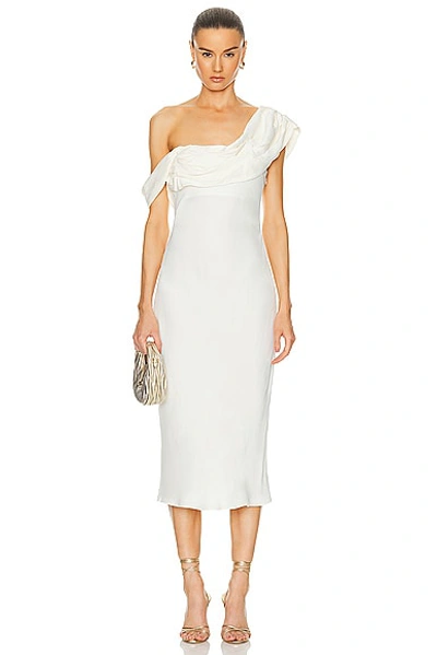 Lpa Vania Midi Dress In Ivory