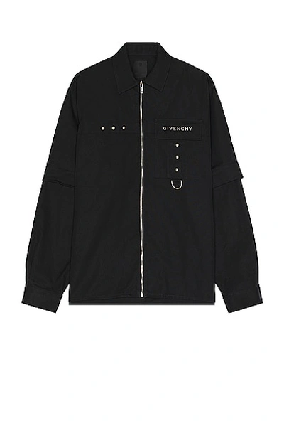 Givenchy Hardware Shirt In Black