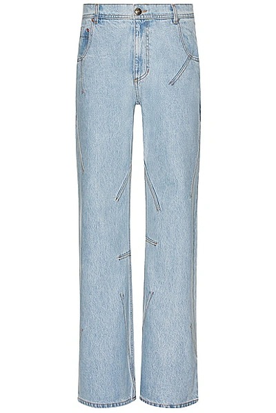 Andersson Bell Blue Tripot Jeans In Light Blue