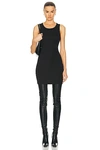 HELMUT LANG RIB TANK DRESS