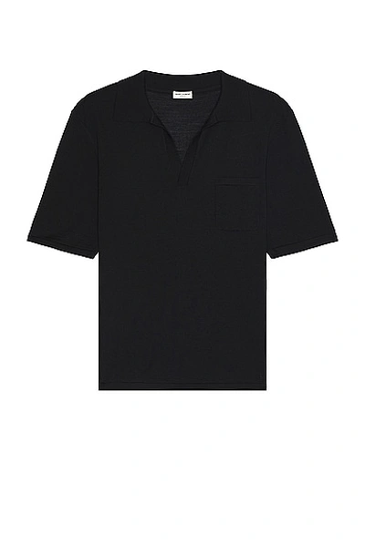 SAINT LAURENT POLO MANCHES COURTES