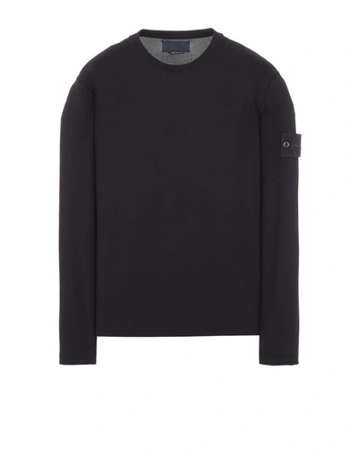 Stone Island Sweater Blue Cotton, Cashmere