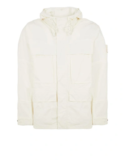 Stone Island Lightweight Jacket White Cotton