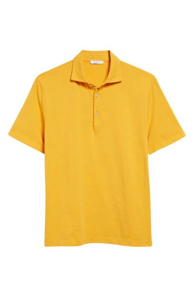Boglioli Cotton Polo In Yellow