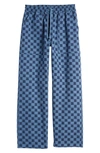 SERVICE WORKS SERVICE WORKS CHECKERBOARD ORGANIC COTTON CANVAS CHEF PANTS