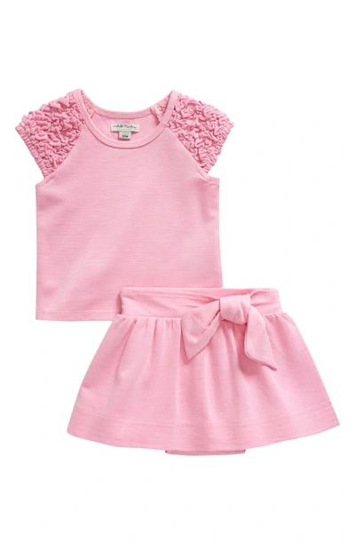 Habitual Babies' Top & Skirt Set In Pink