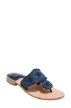 Jack Rogers Jacks Flip Flop In Midnight
