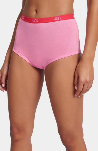 Ugg Desiray Cheeky Boyshorts In Pink Meadow