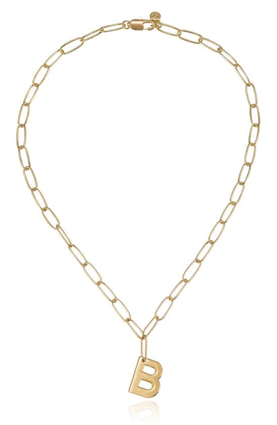 ETTIKA ETTIKA INITIAL PENDANT NECKLACE