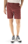 Devil-dog Dungarees 8" Hybrid Shorts In Port