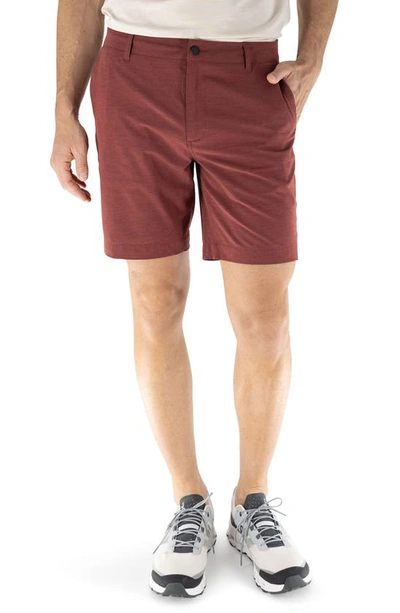 Devil-dog Dungarees 8" Hybrid Shorts In Port