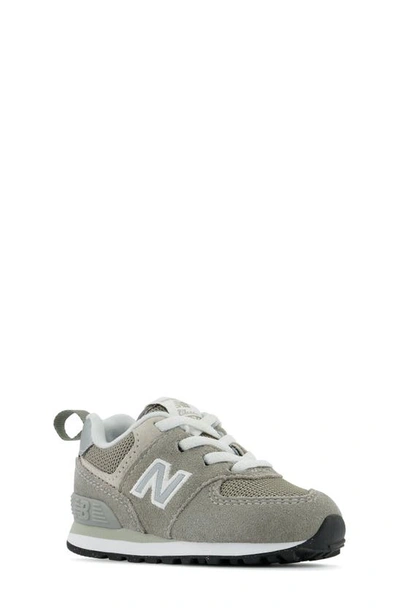 New Balance Kids' 574 Trainer In Grey/ White