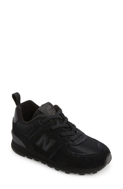 New Balance Kids' 574 Trainer In Black/ Black