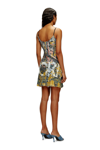 Diesel D-jena-dev Devore' Cotton Dress In Tobedefined