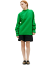 JIL SANDER GREEN WOOL SWEATER