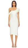 Lpa Vania Midi Dress In 象牙白