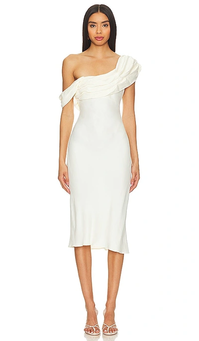 Lpa Vania Midi Dress In Ivory