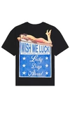 WISH ME LUCK LUCKY DAYS AHEAD T-SHIRT