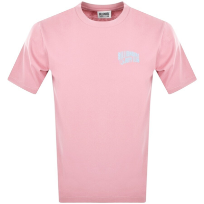 Billionaire Boys Club Arch Logo Cotton-jersey T-shirt In Pink