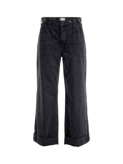 We The Free Women's Palmer Cuffed Jeans In Black