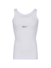Random Identities Logo Tank Top In White