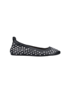 Isabel Marant Belna Studded Leather Ballerina Flats In Black  
