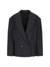 Isabel Marant Double-breasted Blazer In Black  