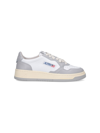 Autry Logo Low Woman Sneakers In Gray
